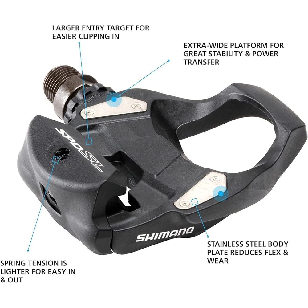 SHIMANO Pedal (SPD-SL) PD-RS500 Road SM-SH11 cleat included EPDRS500