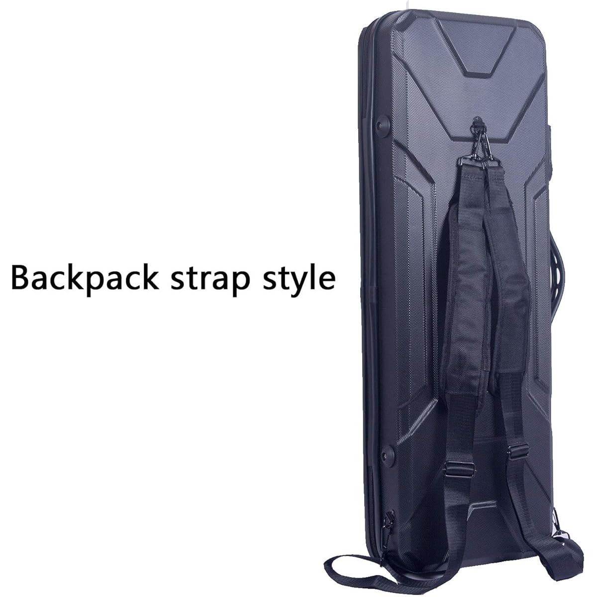 CROSSROCK CRA400VFBK ABS 4/4 size violin hard case black