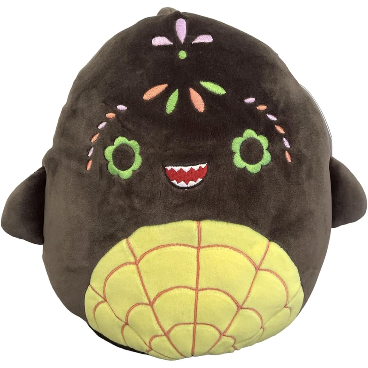 Squishmallow 8" Halloween - Officially Licensed KellyToy Plush - Collectible Soft & Squishy Stuffed Animal - Gift for Kids, Girls, Boys - 8" (Day of the Dead Ocean Shark)