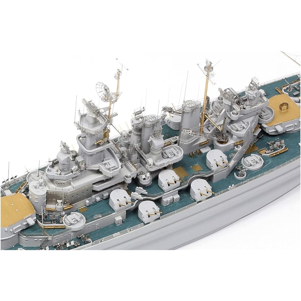 I Love Kit 1/700 US Navy USS North Carolina BB-55 Top Grade Kit Plastic Model ILK65704