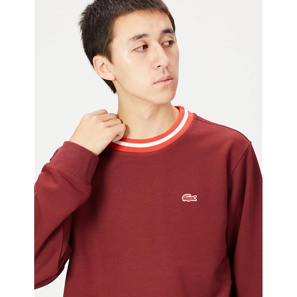 [Lacoste] Official Line Crew Neck Sweatshirt Men's SH062EL