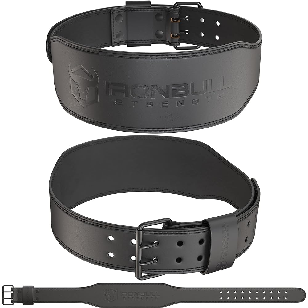 7mm Leather Weightlifting Belt (IPF USAPL USPA IPL US Department of Labor IWF Approved) - 4" to 2" Tapered Premium Weightlifting Belt for Olympic Lifting Powerlifting Cross Training Gym Workout Weight Training Weightlifting Belt for Men and Women