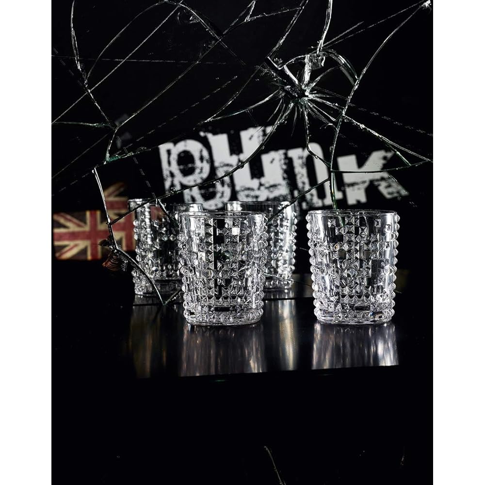 Nachtmann Tumbler Clear 348ml Punk Whiskey Tumbler 99503 4 pieces