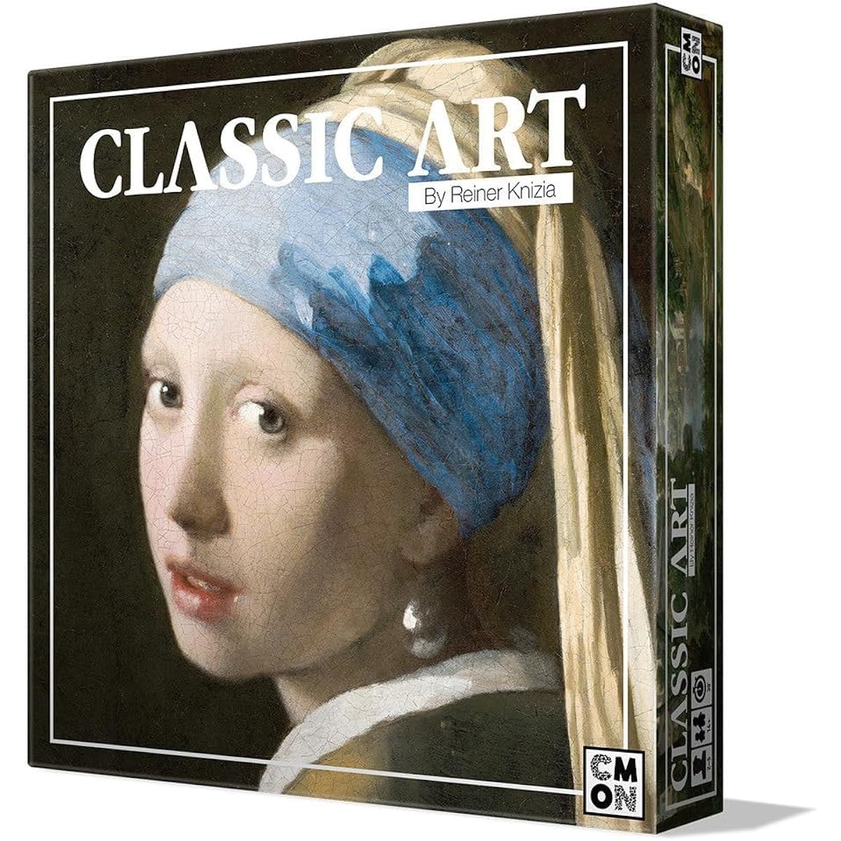 CMON Classic Art Board Game | Art Collection Strategy Game | Competitive Prediction Game | Great for Adult Game Night | Ages 14+ | 2-5 Players | Average Play Time 30 Minutes | Made by CMON