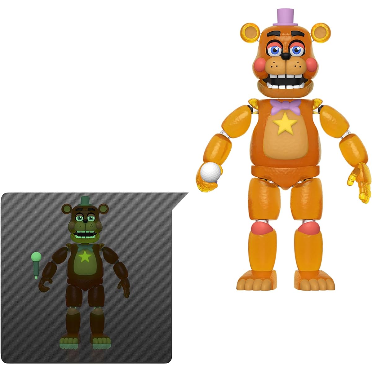FUNKO ACTION FIGURE: Five Nights at Freddy's Pizza Simulator -Rockstar Freddy