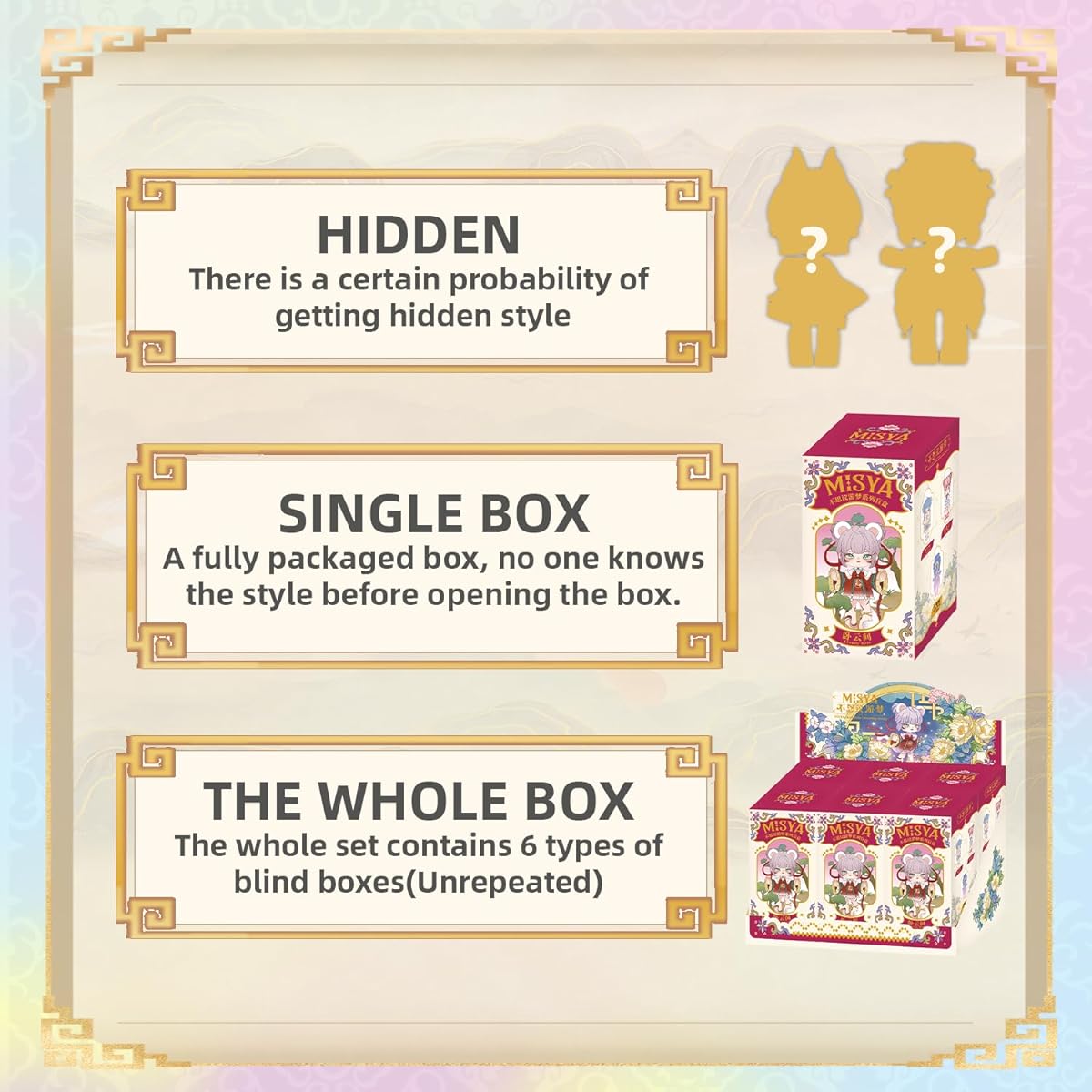 MJ STUDIO MISYA Incredible Dreaming Series Blind Box 1pc Blind Bag Random Collection Kawaii Toys Cute Blind Box Figures for Birthday Party