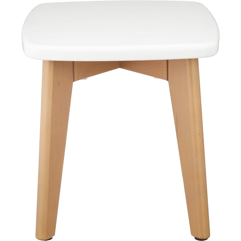 Boori Kids Stool Truffle & White
