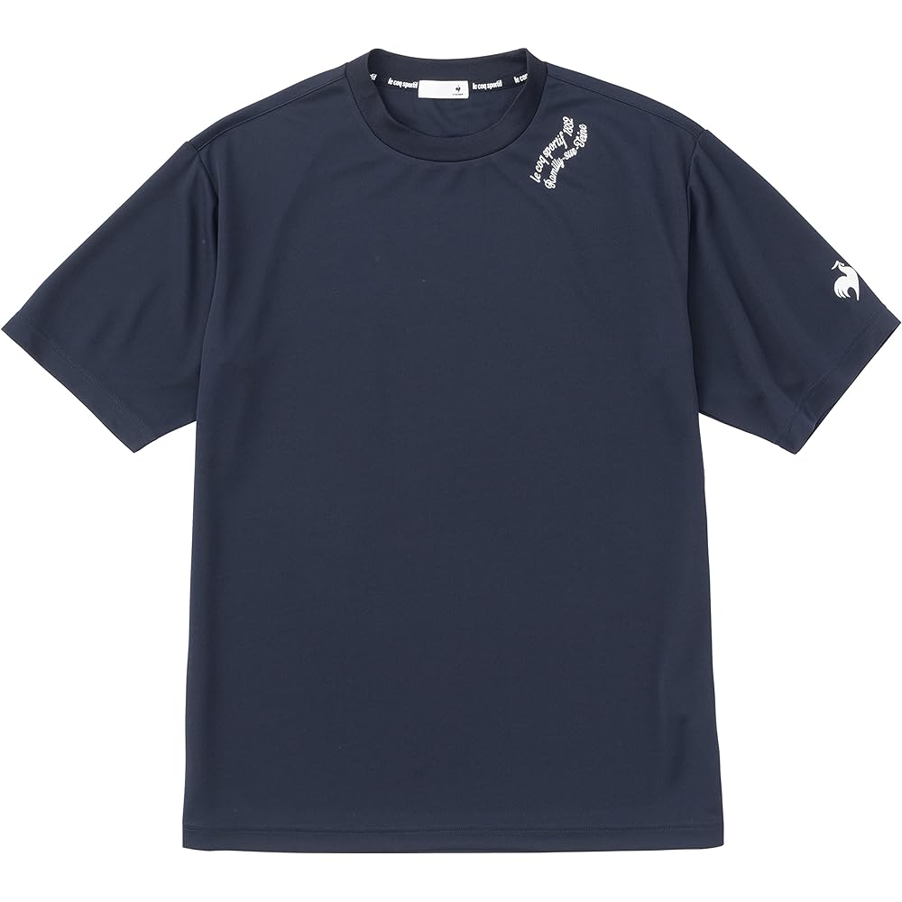 [Le Coq Sportif] Short Sleeve T-Shirt, Running, Jogging, Gym, Sweat Absorbent, Quick Drying, UV CUT (UPF50+), Thermal Cooling