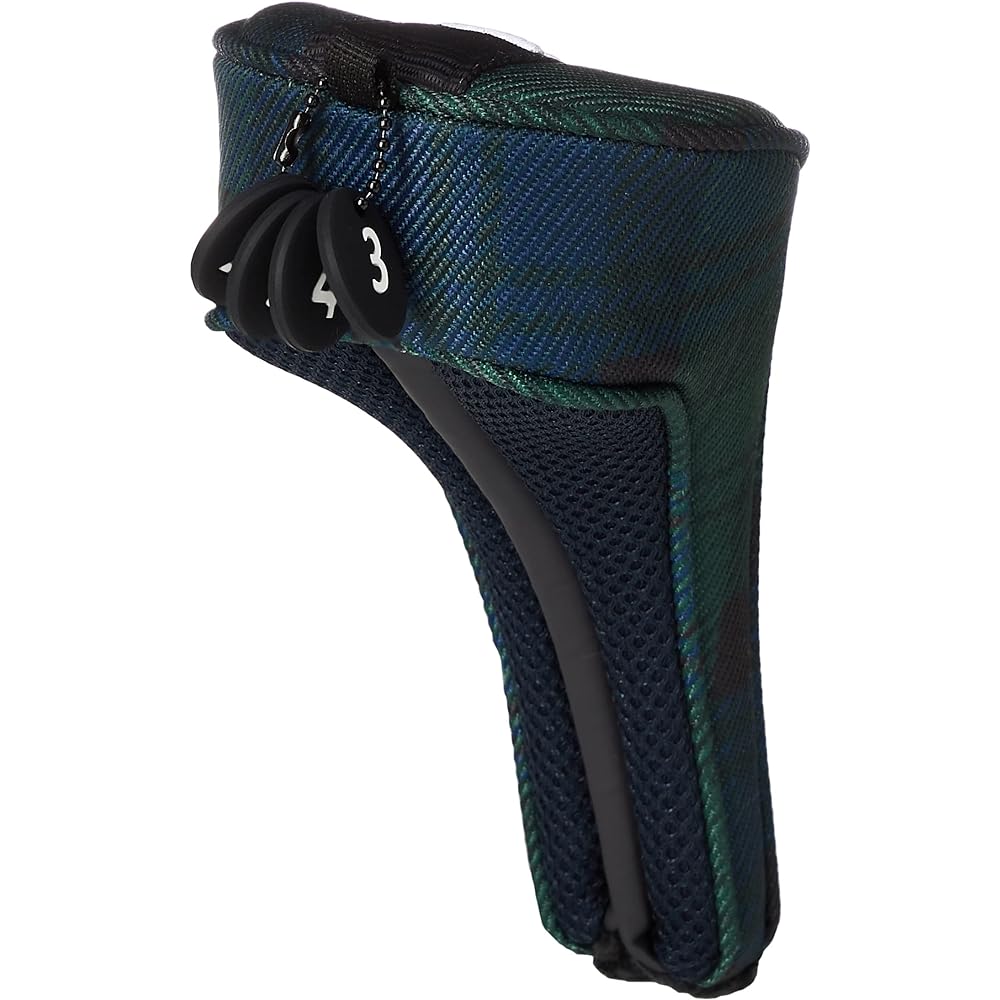 [Pearly Gates] Head Cover [Black Watch Series] (For Utility / Compatible with counts 3, 5, 7, and X) / Golf UT / 053-3184312 141_Black Watch