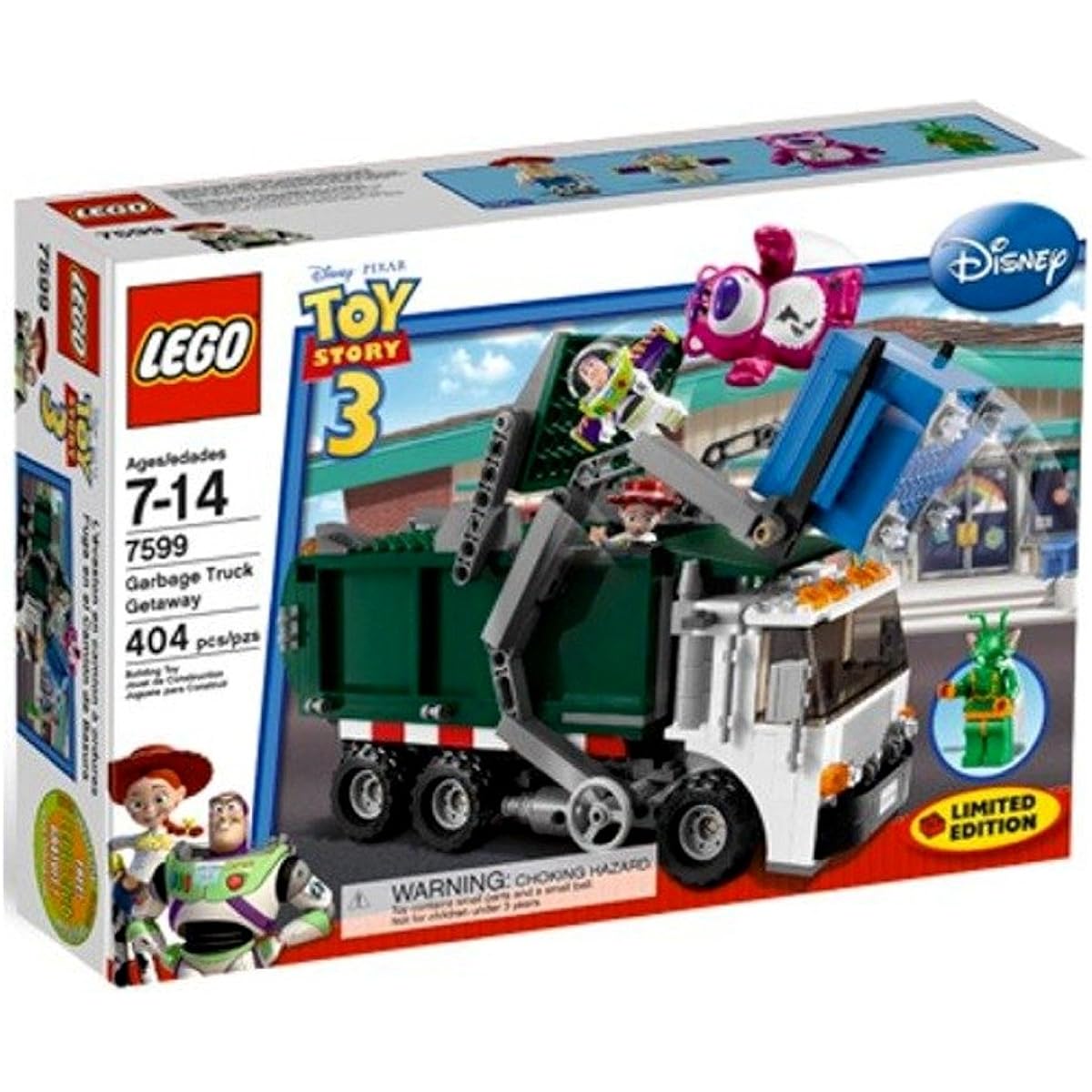 Lego Toy Story Garbage Truck Escape 7599