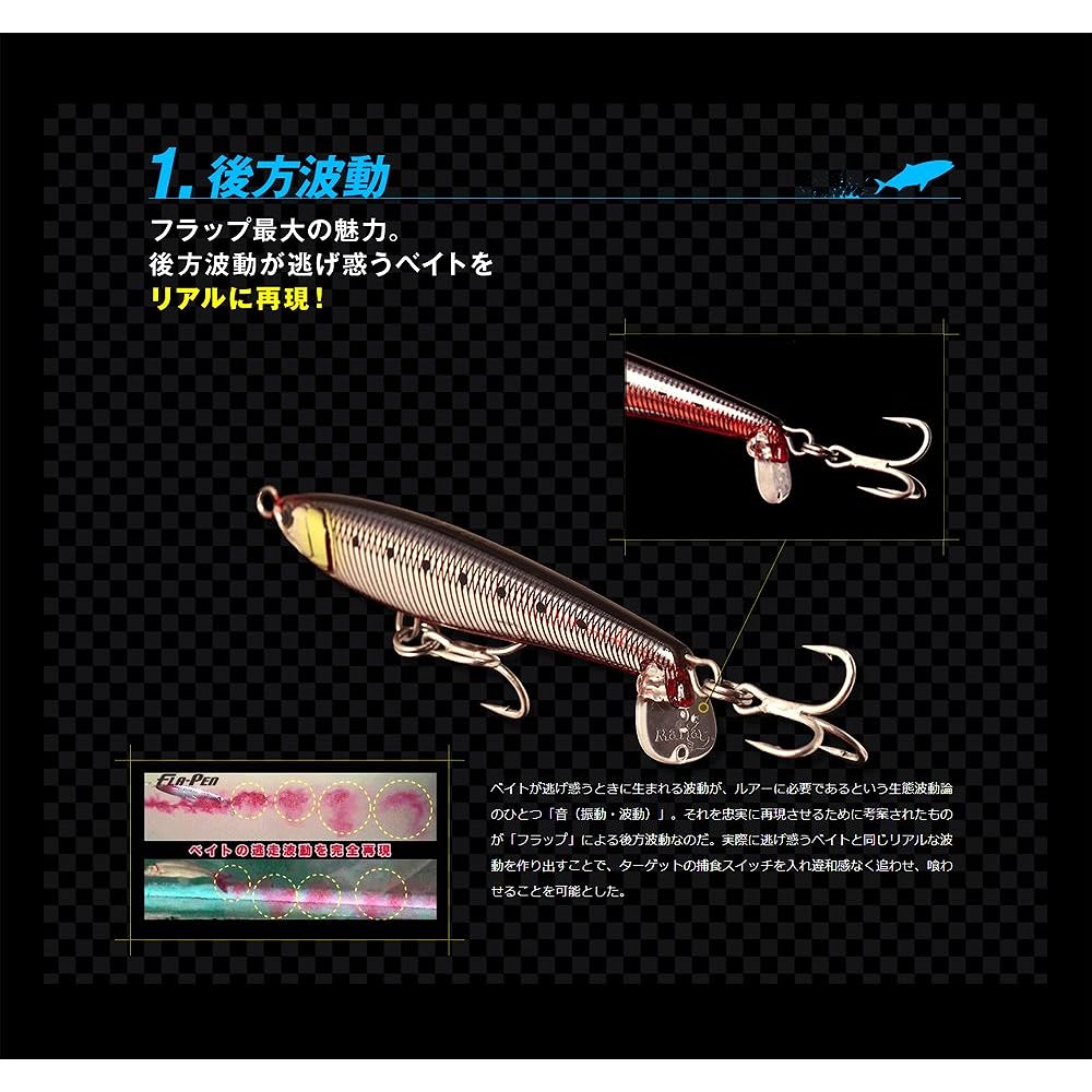Maria Lure Frapen Blue Runner S115 B09H Keimura Cotton Candy