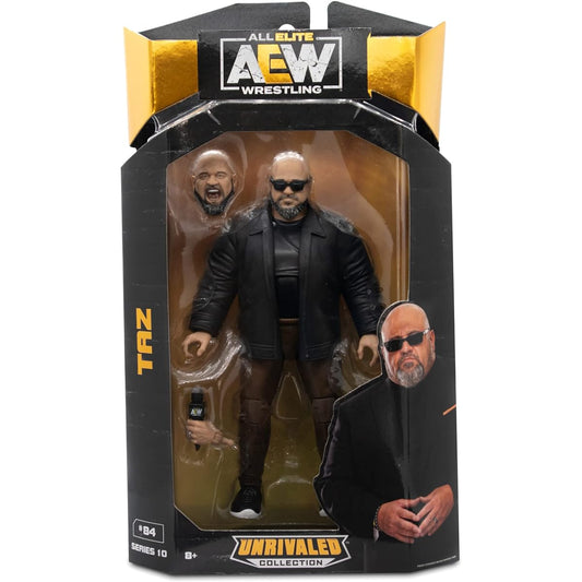 Taz - AEW Unrivaled 10 Toy Wrestling Action Figure