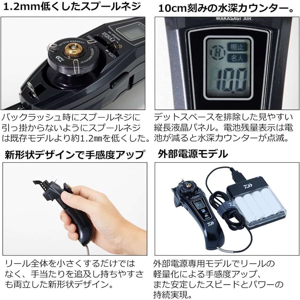 DAIWA Electric Reel Christia Smelt AIR Various