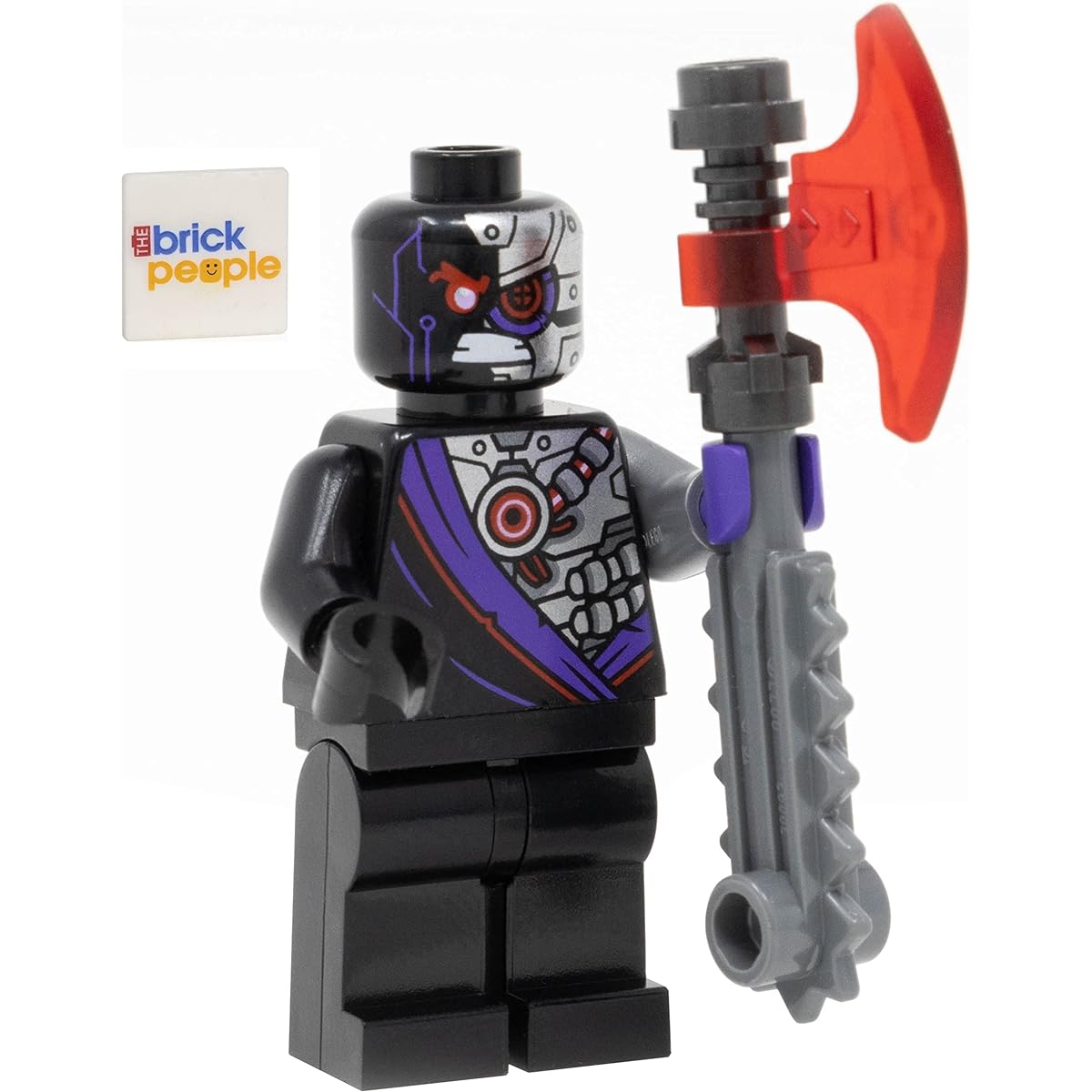 LEGO Ninjago Core Nindroid Minifigure (Legacy) with Saw Axe