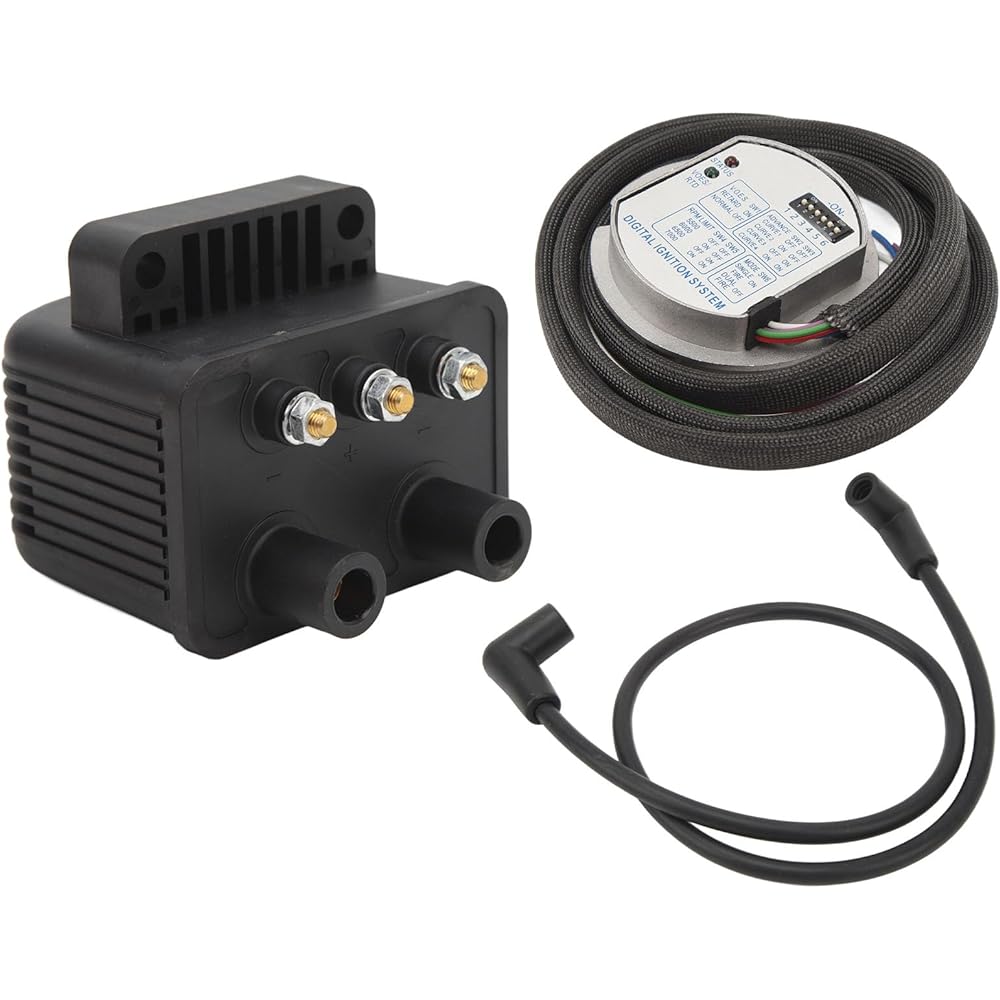 Programmable Ignition Set, High Strength Electronic Ignition System 53‑660 Heat Resistant, Durable, Big Twin 1970-1999