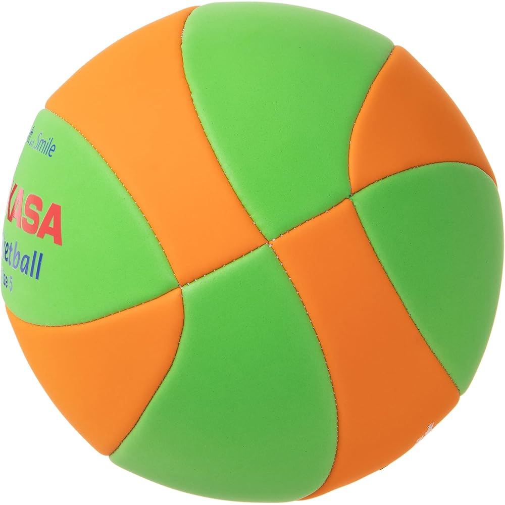 MIKASA Smile Basketball No. 5 (for elementary school students) Machine stitched Light Green/Orange STPEB5-LGO Recommended internal pressure 0.20~0.25 (kgf/cm2)