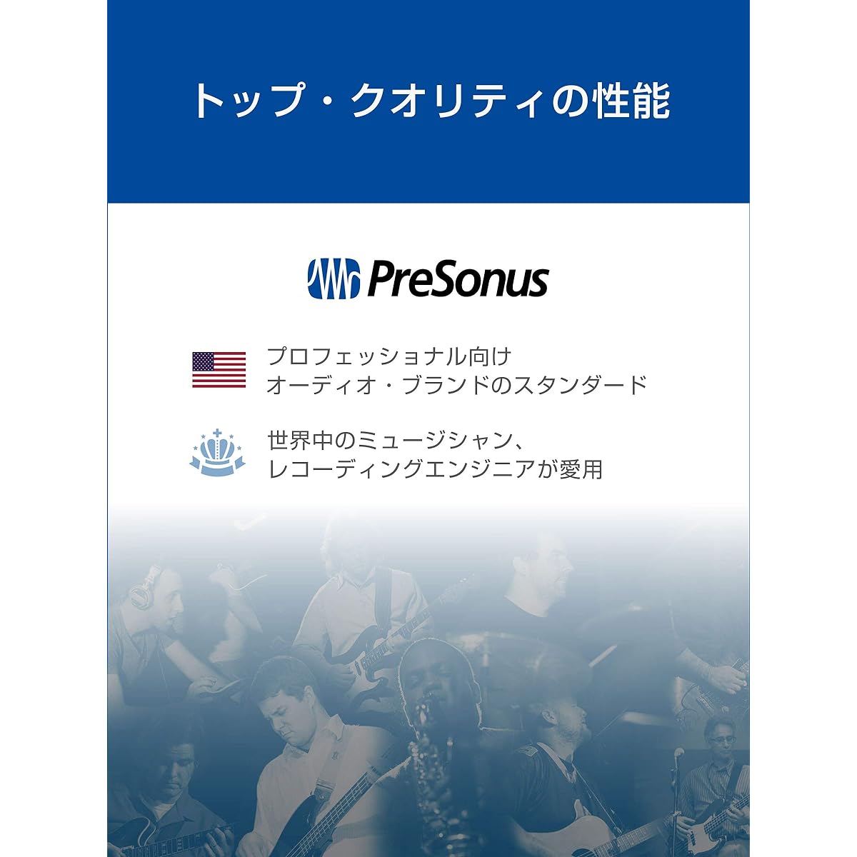 PreSonus DM-7 7-piece drum recording microphone set with dedicated hard shell carrying case included