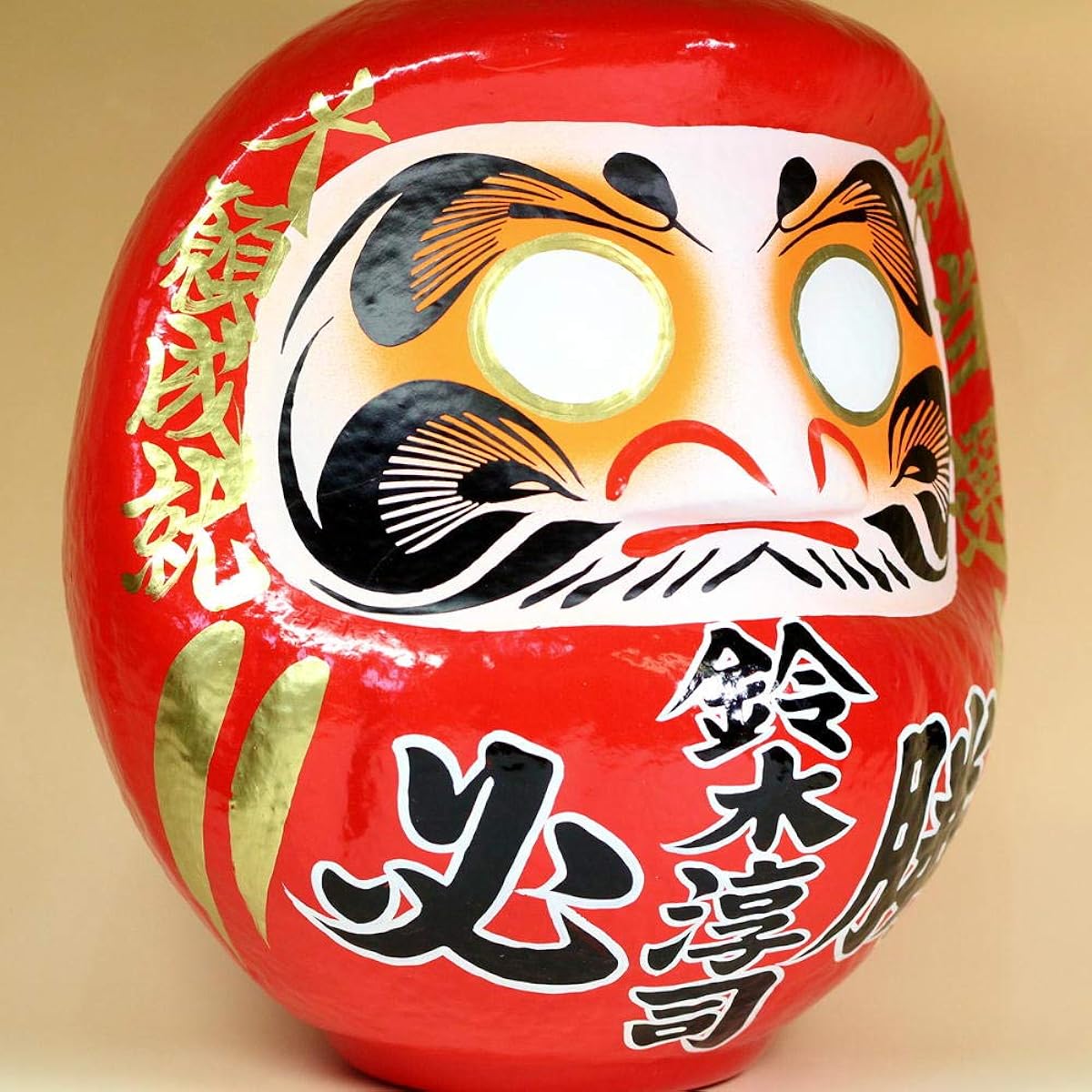 Election goods, election supplies, victory prayer goods, name inscription: Election Daruma doll, height 30cm