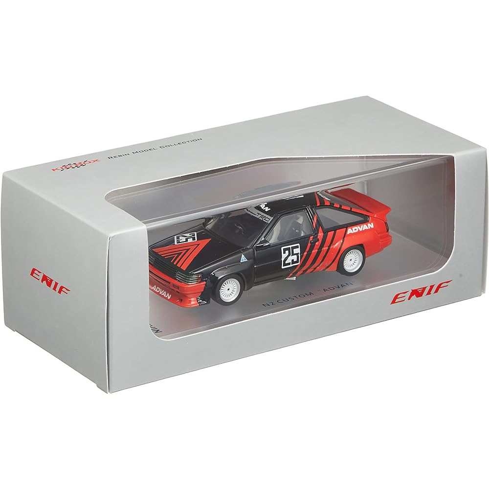 ENIF 1/43 Toyota Corolla Levin N2 Specification 1986 Custom ADVAN #25 Finished Product