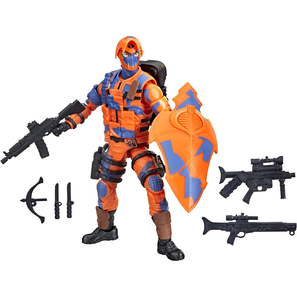 G.I. Joe Classified Series Alley Viper Action Figure 34 Premium Collectible Toy with Multiple Accessories 6-Inch Scale and Custom Packaging Art