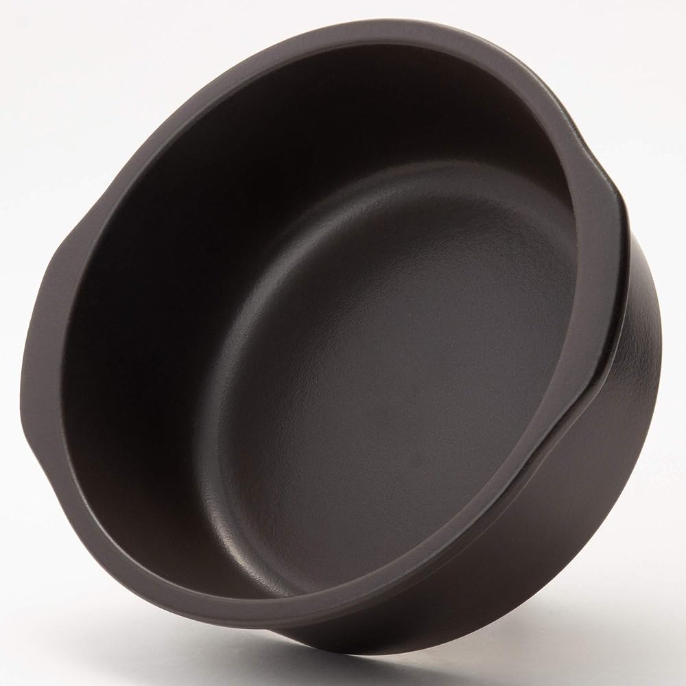 TAMAKI Earthen Pot Thermatech 4-5 Person Fog Diameter 28.3 x Depth 26.5 x Height 12.3cm IH/Open Fire/Microwave/Oven Compatible THD13-910