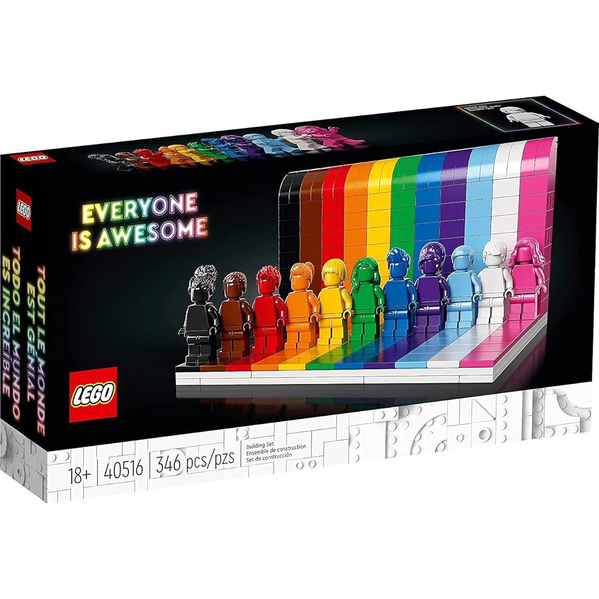 LEGO Everyone is Awesome 40516 - Celebrate Pride with 11 minifigures