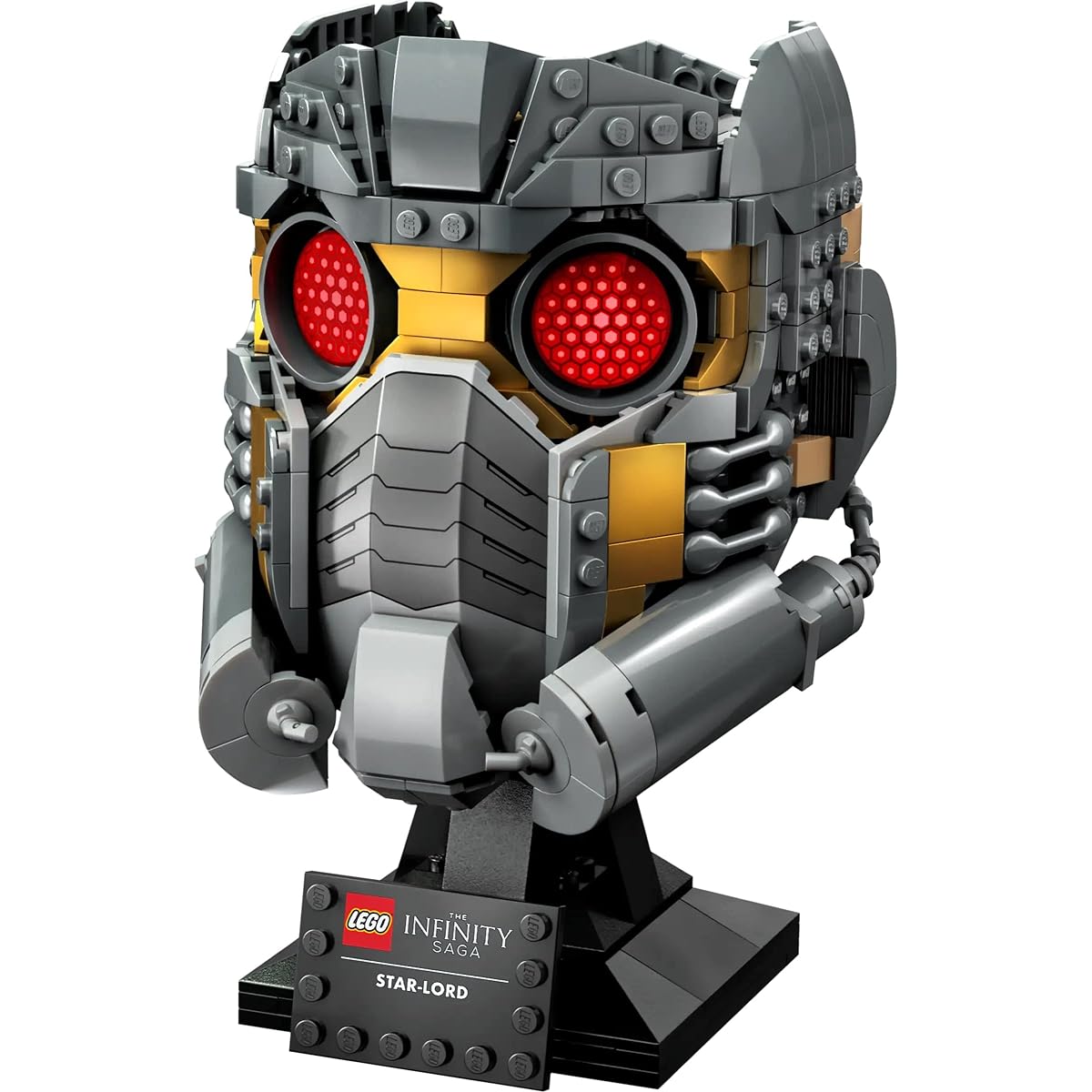 LEGO Marvel Star-Lord Helmet Set 76251 Collectible Model Kit for Adult Building Home Decor Creative Activities Gift Ideas