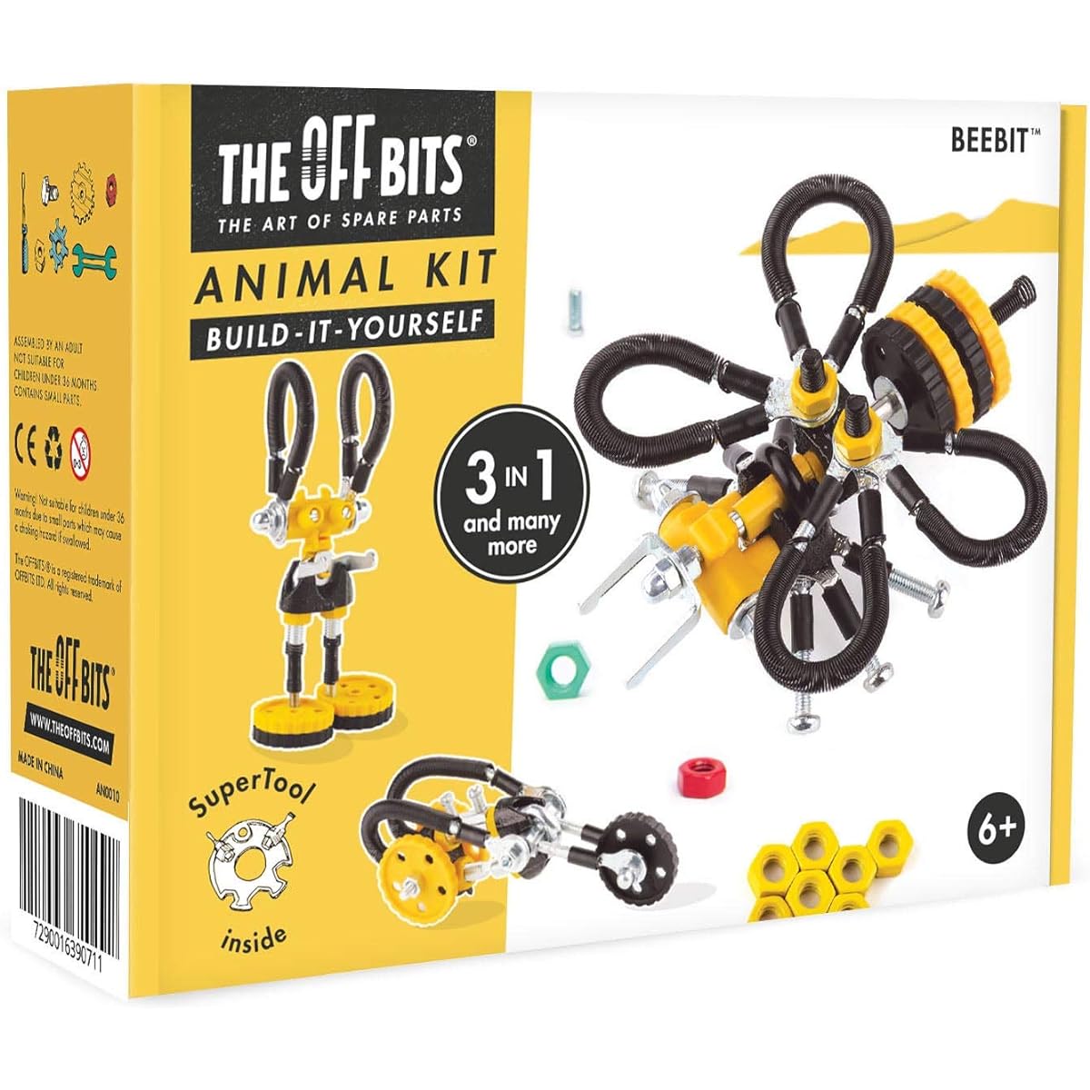 Fat Brain Toys Offbits Insects - Bee Building and Construction for Ages 6-8