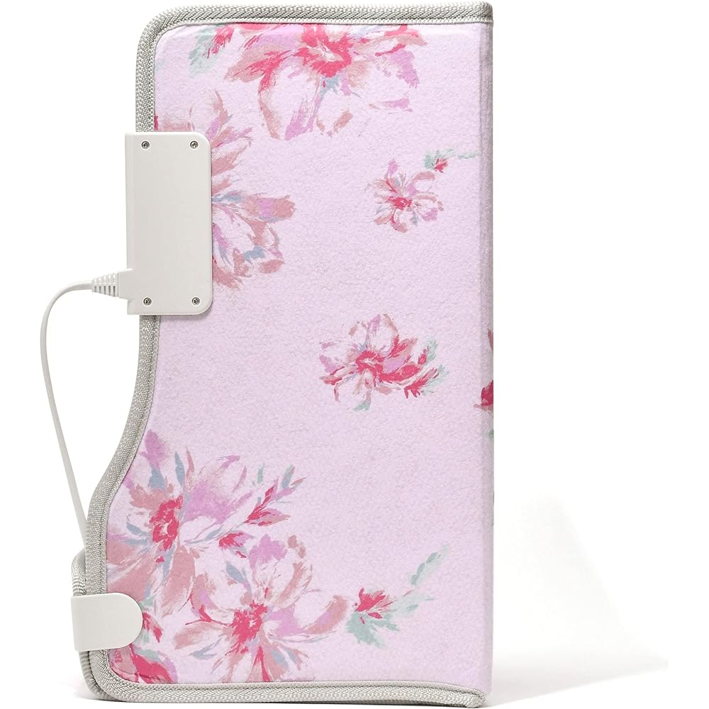 Francfranc Panel Heater, Flower, 3 Level Adjustment, No Wind, No Sound, No Drying, Foldable, Storage, Compact