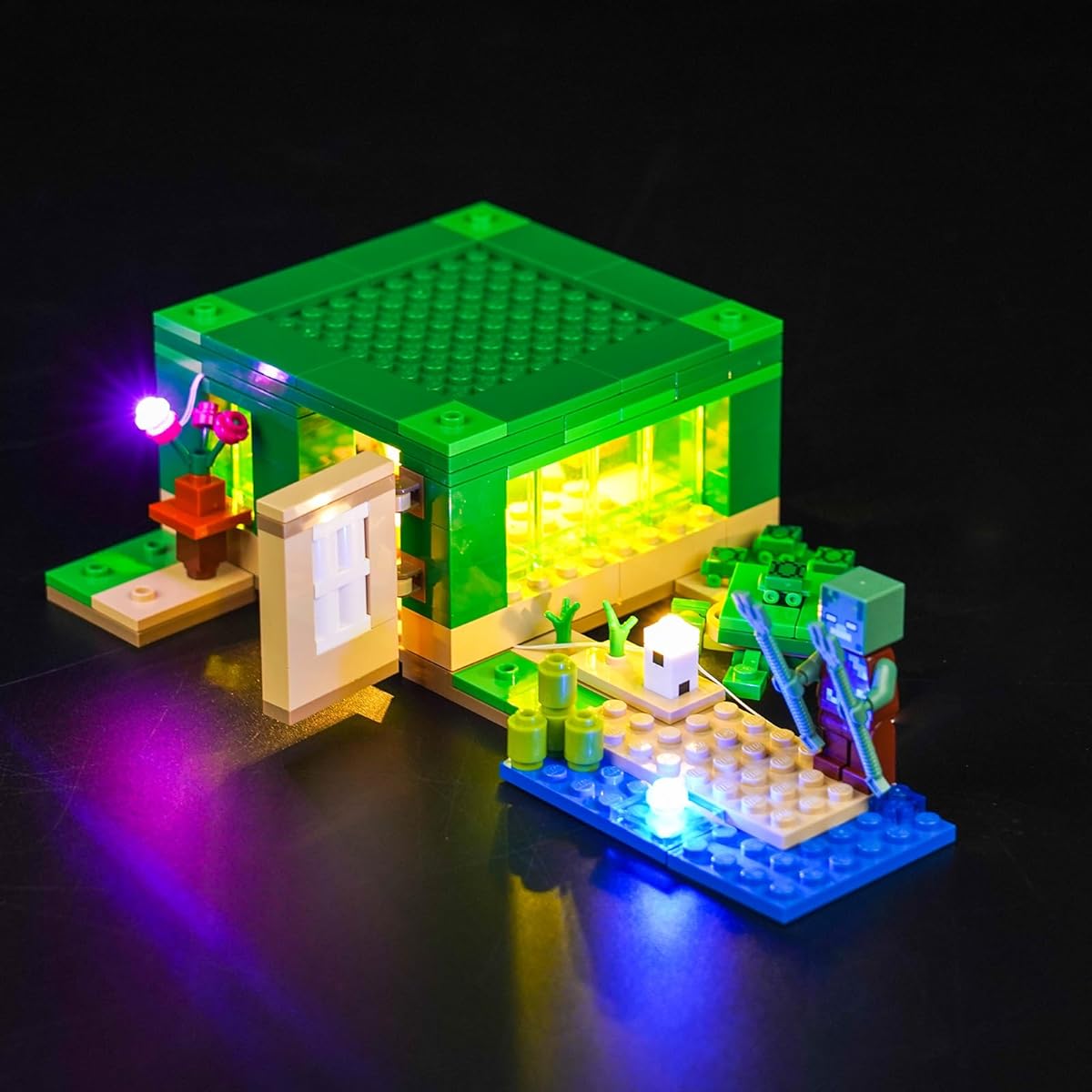 BrickBling Light Kit Turtle Beach House 21254