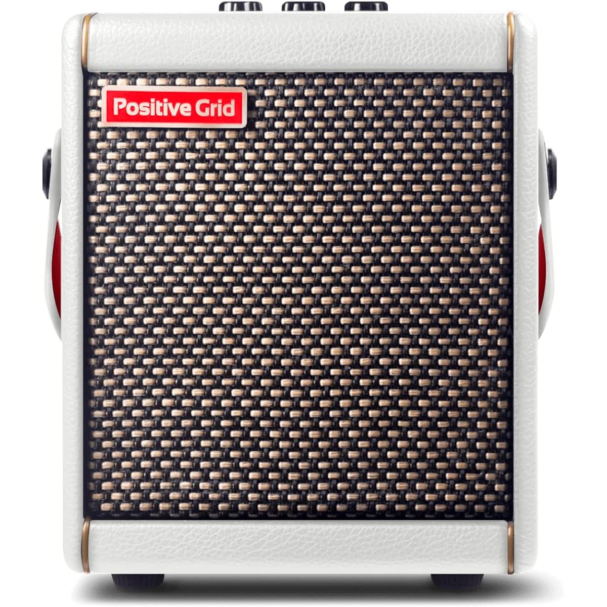 Positive Grid Spark MINI Pearl Guitar Amplifier You can play it on your desk More fun with the dedicated app Small but powerful Bluetooth speaker
