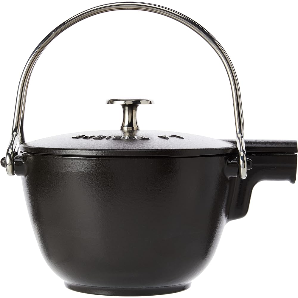 staub round teapot black 40509-421(1650023)