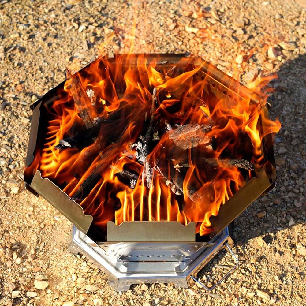 [Mt.SUMI] Bad Bonfire / BS2106BBF (101718) Octagonal Bonfire Stand Secondary Combustion