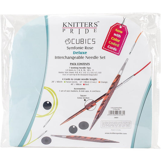 Knitter's Pride Cubics Deluxe Interchangeable Needles Set by Knitter's Pride