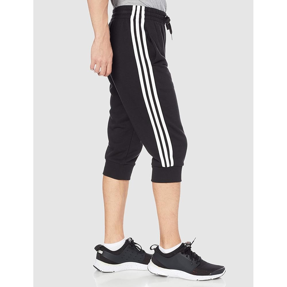 [Adidas] Sweat Essentials 3 Stripes French Terry Tapered Cuff 3/4 Pants 31313 Men's