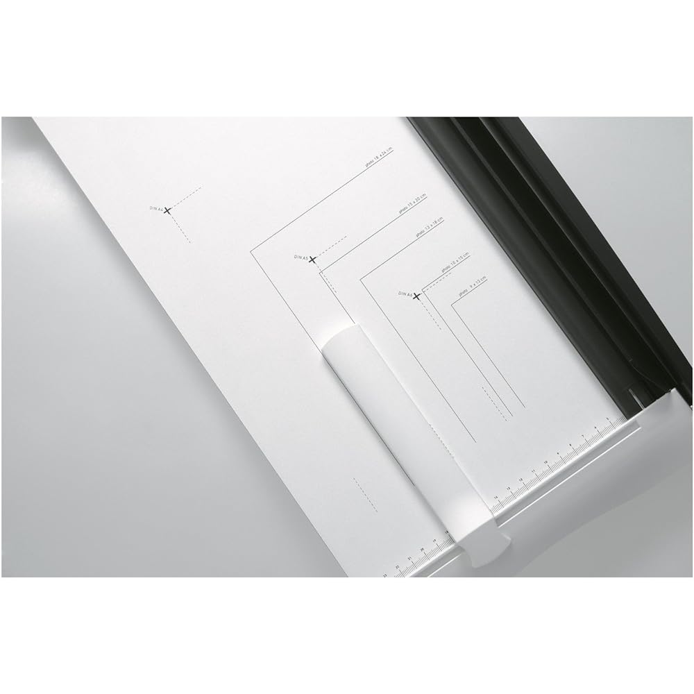Maiz Corporation Cutting Machine IDEAL Paper Cutter Compatible with A3 Long Side IP-1142 White [Parallel Import]