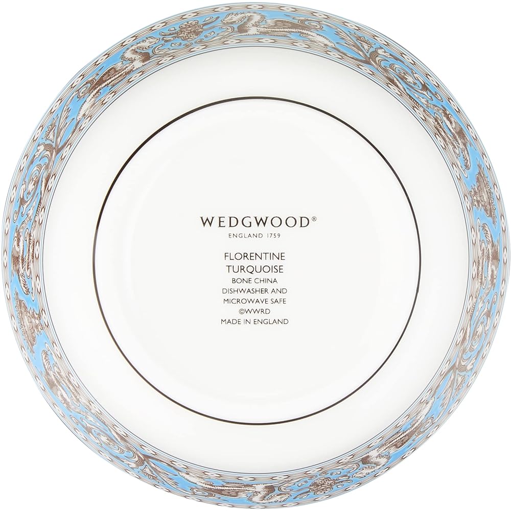 [Regular Imported Product] Wedgwood Florentine Turquoise Ball 11cm Wedding Gift Present