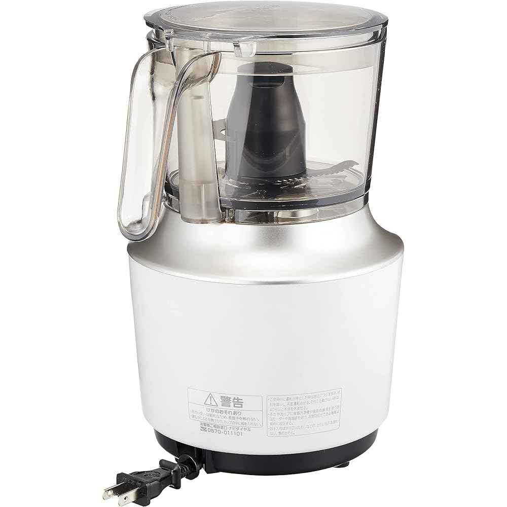 Tiger Food Processor Good Sound Design Cord Reel Time Saving Cooking Dishwasher Safe SKU-A100WM Misty White