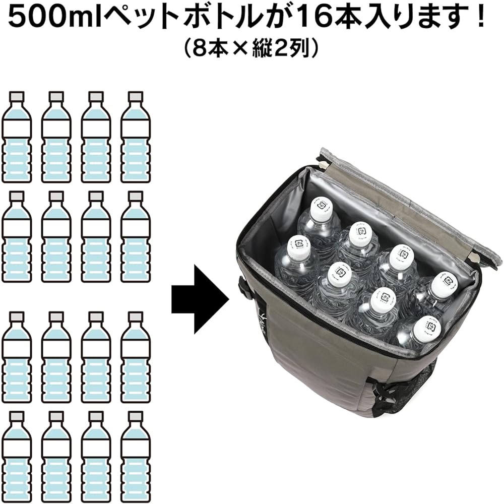 Kamakura NaFro NaFro "Cold Backpack Tamotsu-san" Cooling Bag Backpack Thermal Camping Cooler Box Cooler Bag Cooling Backpack