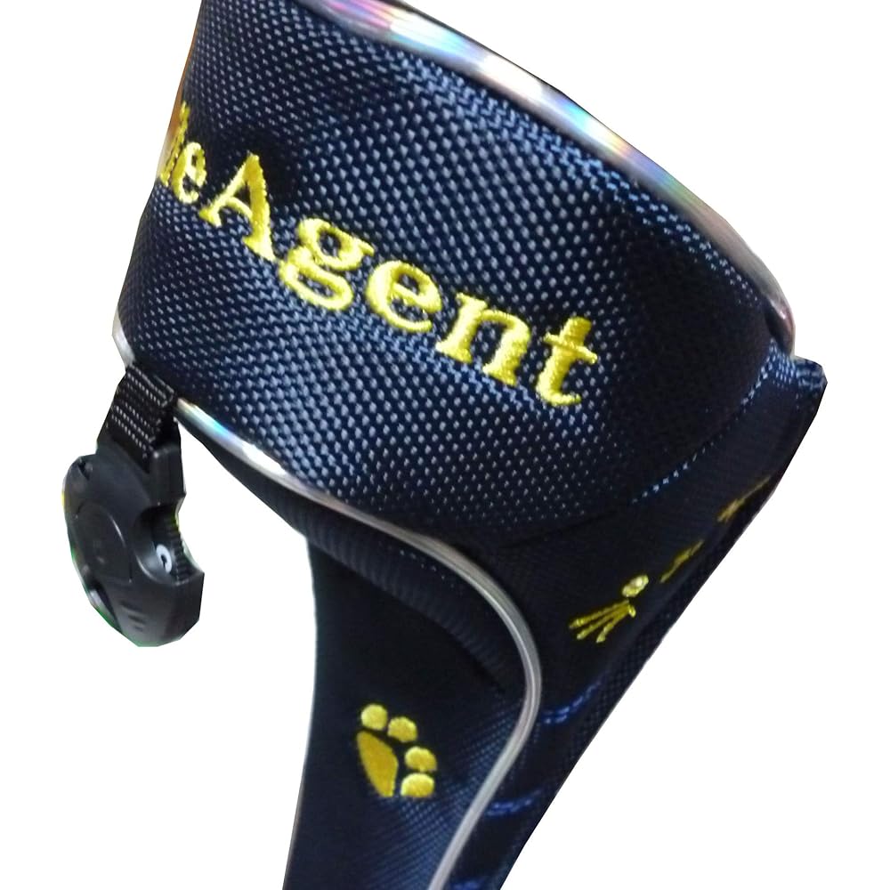 Golf Head Cover for Fairway Paw Magnetic Type (Navy, for Fairway)