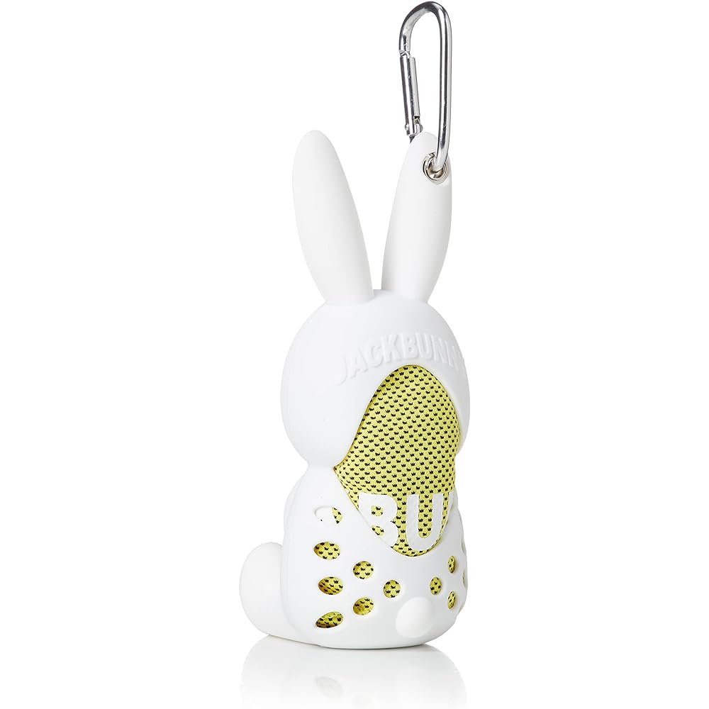 [Jack Bunny] Cool Towel (Rabbit Holder with Carabiner) / Golf / 262-1284606 030_White