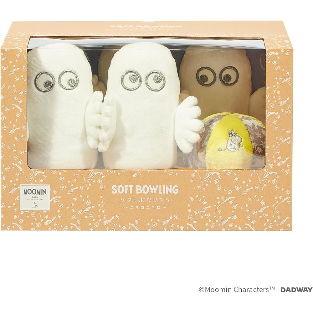 DADWAY MOOMIN BABY Moomin Baby Soft Bowling Nyoronyoro TYMB0110009
