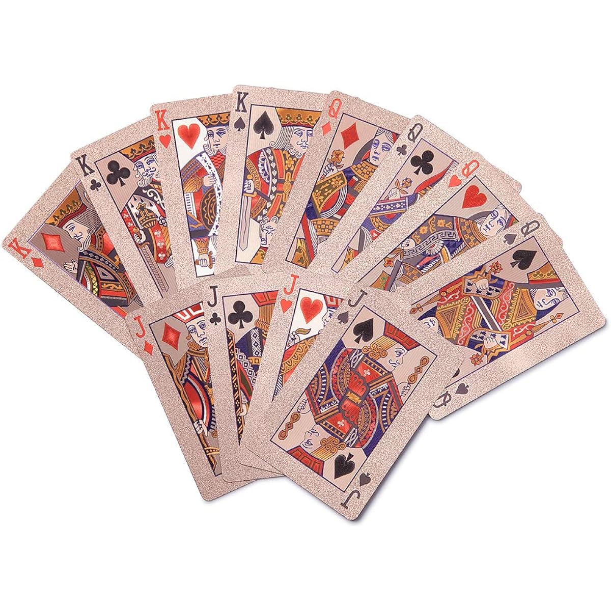WJPC 100% Waterproof PVC Plastic Flexible Poker Cards and Playing Cards Party Game Gifts