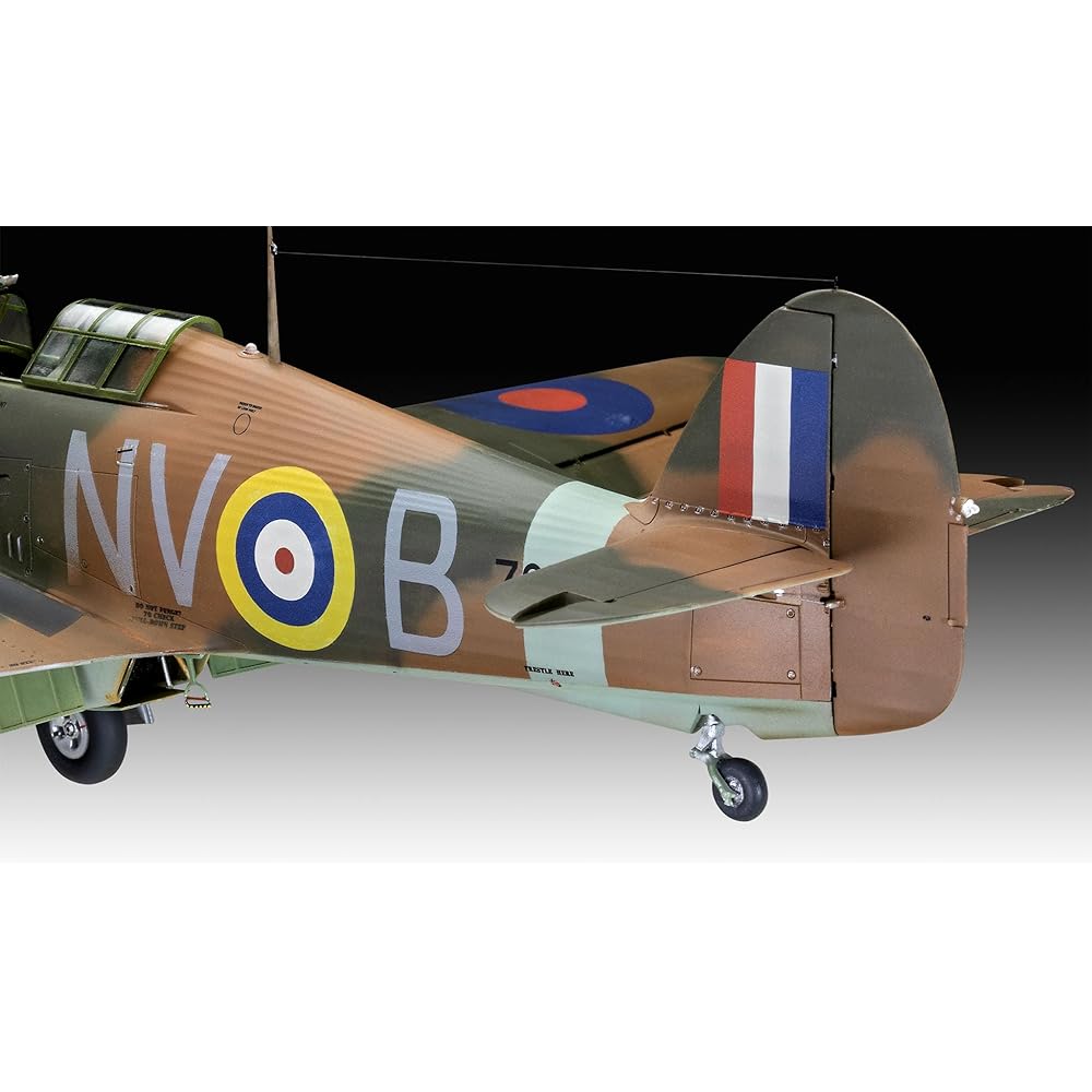 German Revell (Revell) 1/32 Royal Air Force Hawker Hurricane Mk.IIB Plastic Model 04968 Molding Color