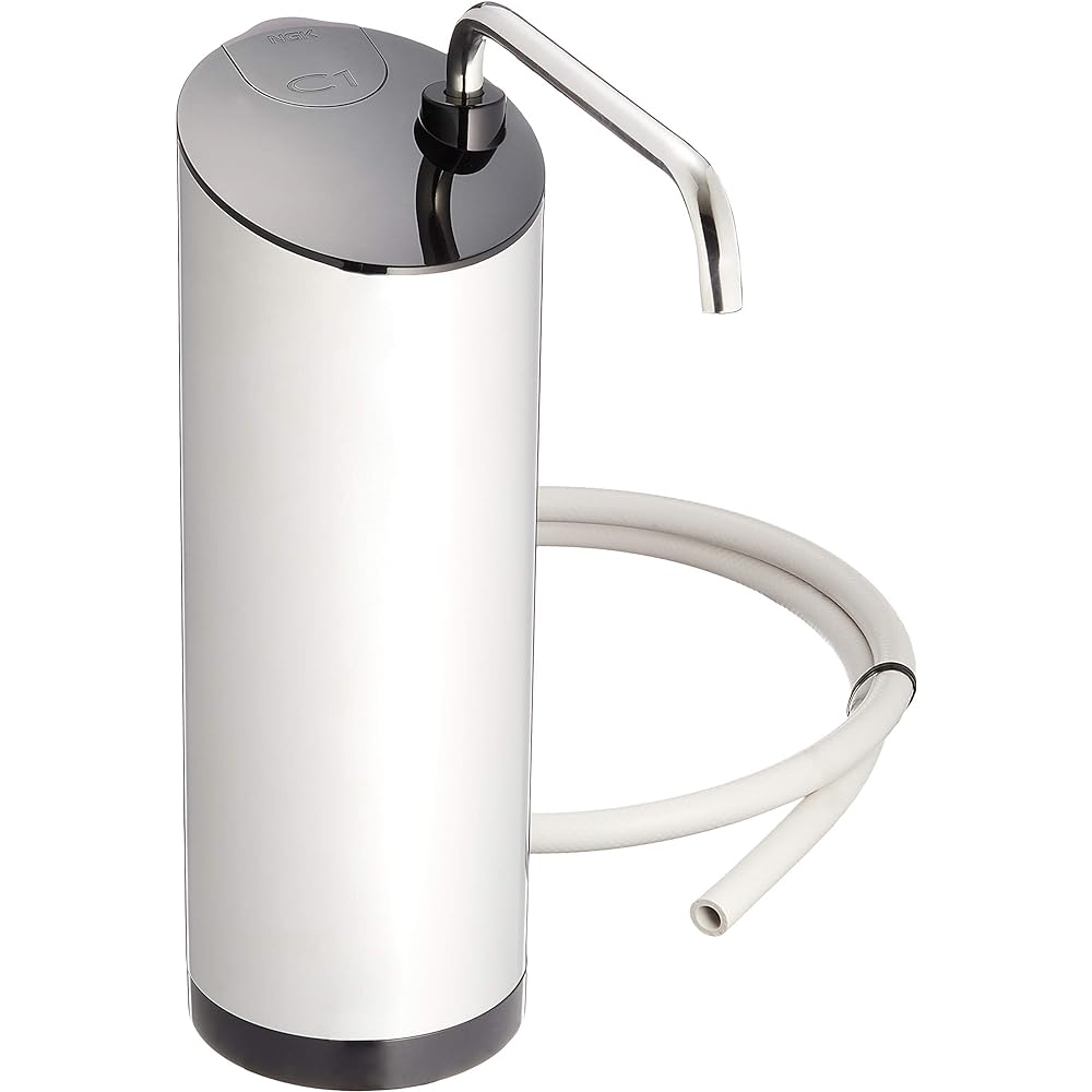 NGK Insulators Water Purifier C1 SLIM Replacement Cartridge CWA-04 White