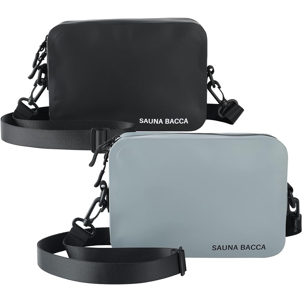 [SAUNA BACCA] Sauna Bag, Spa Bag, Hot Spring Bag, Shoulder Bag, Waterproof, Bath, Men's, Women's, Japanese Brand