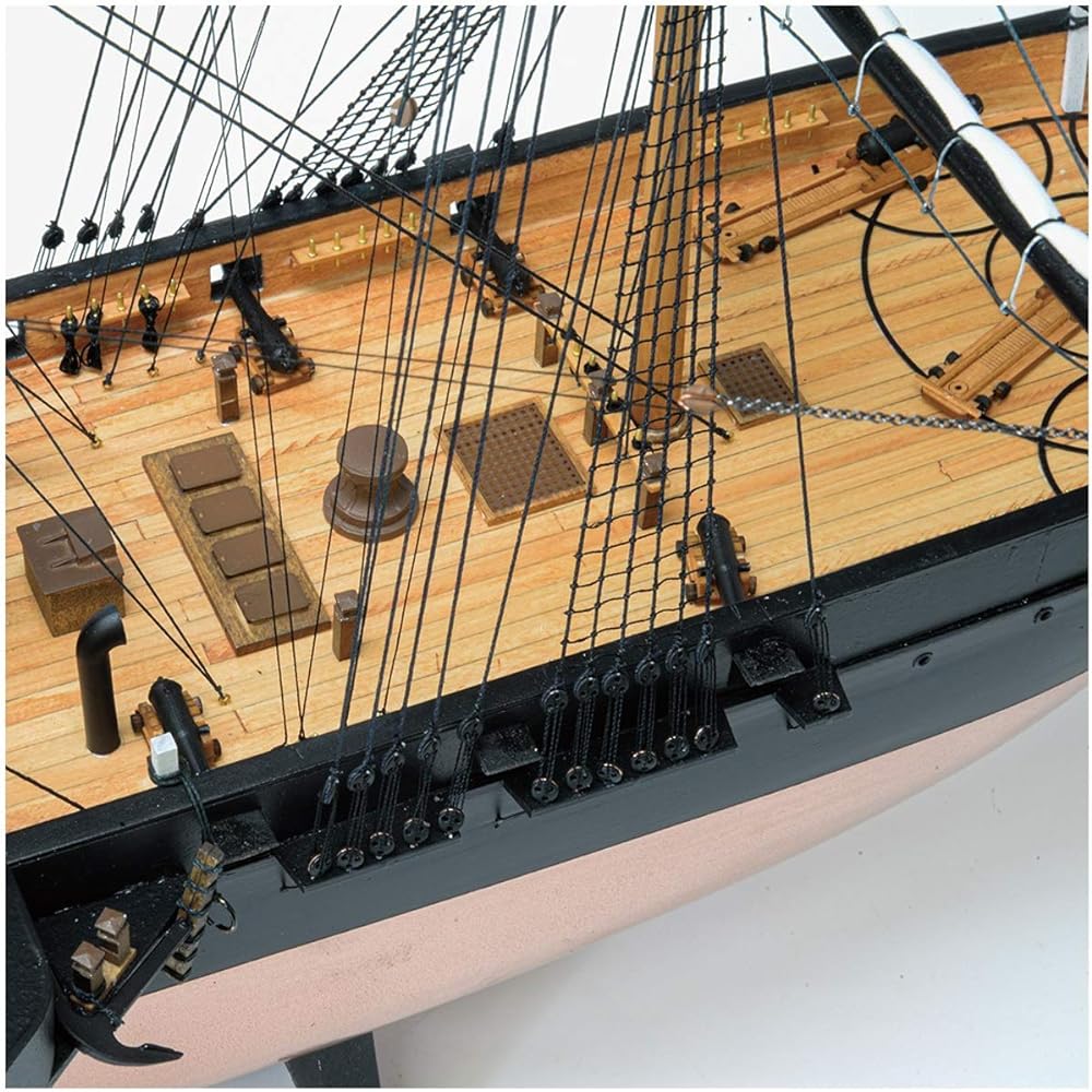 Woody Joe 1/120 Kurofune Susquehanna Wooden Model Assembly Kit
