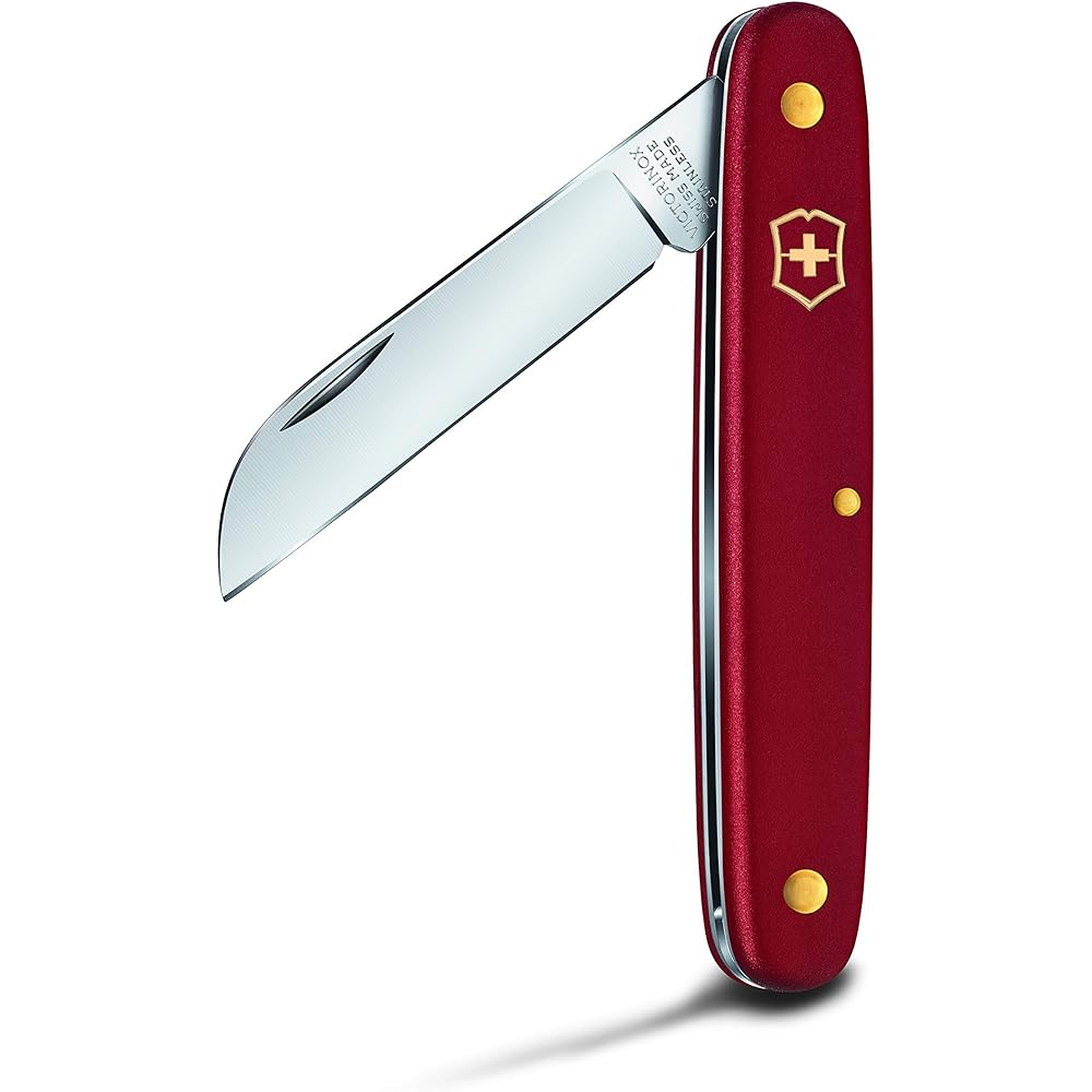VICTORINOX Florist Knife, 5 Colors, Gardening Knife, Straight, Swiss Made Specialist Pocket Knife [Domestic Genuine Product]