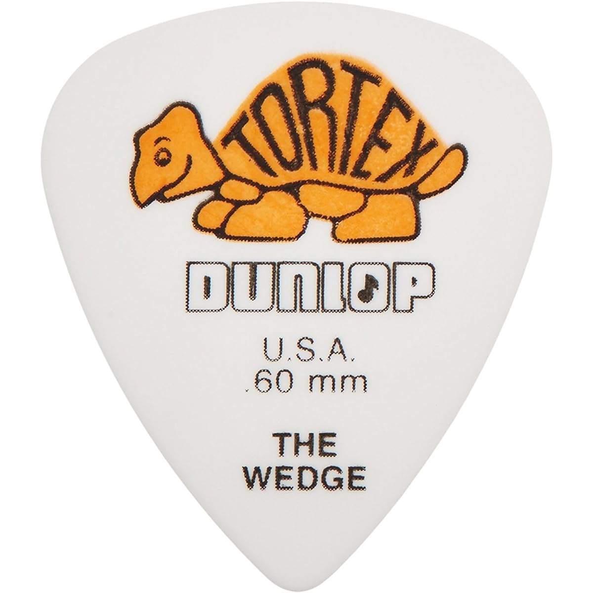 Dunlop 424 Plektren TORTEX WEDGE Players Big Pack Orange 0.60mm