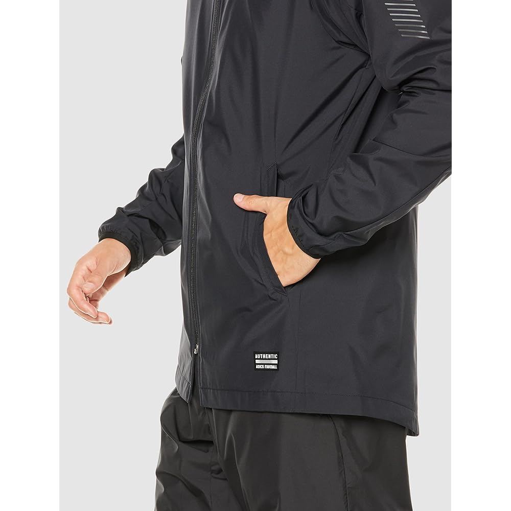 [ASICS] Soccer Wear Brushed Lining Breaker Hoodie Jacket 2101A200 Men's